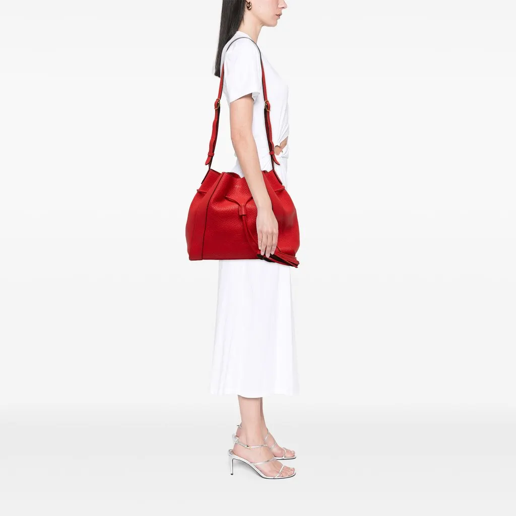 Mulberry Leather Millie Tote Red Leather Very good - Box View