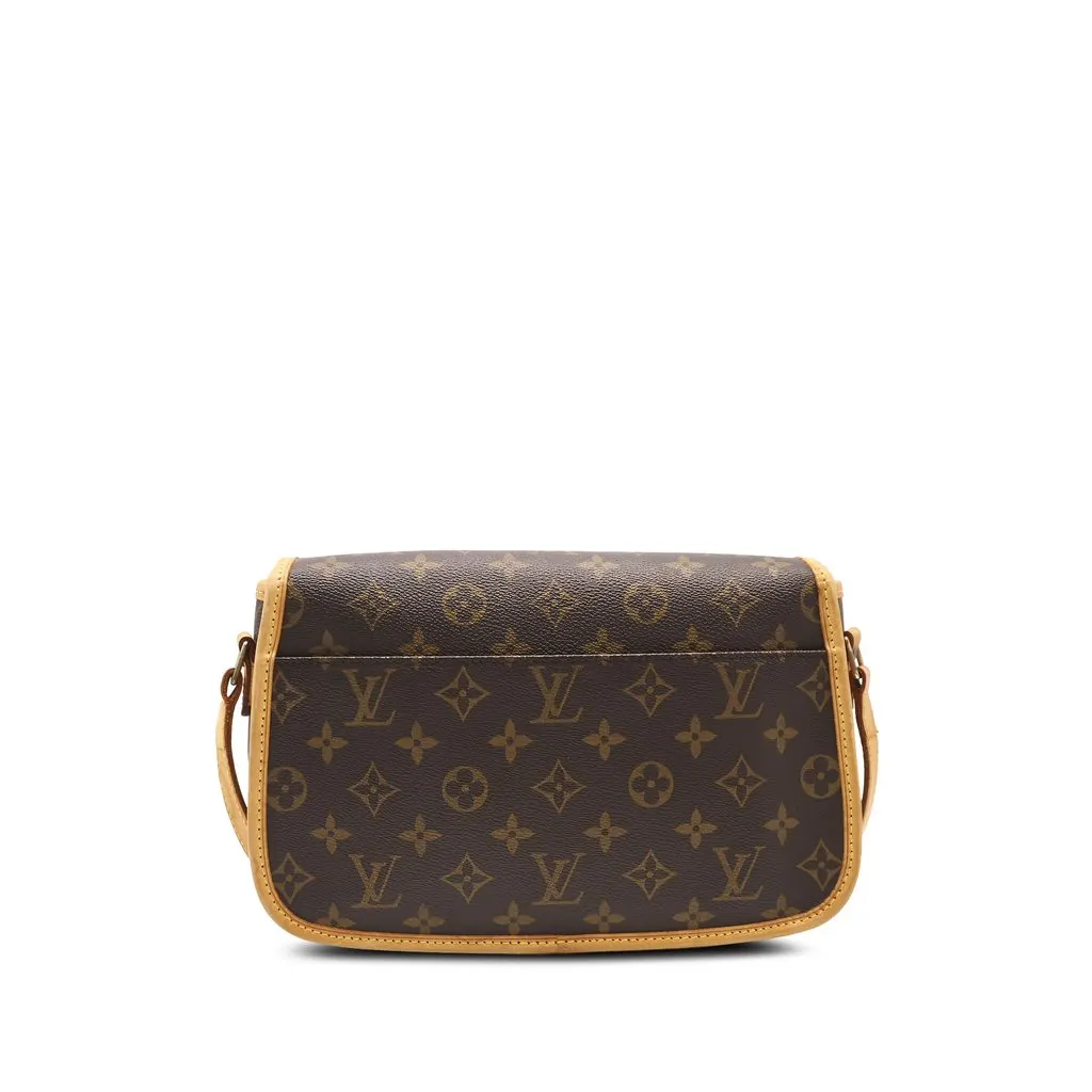 Louis Vuitton Monogram Sologne Brown Canvas Good - Back View