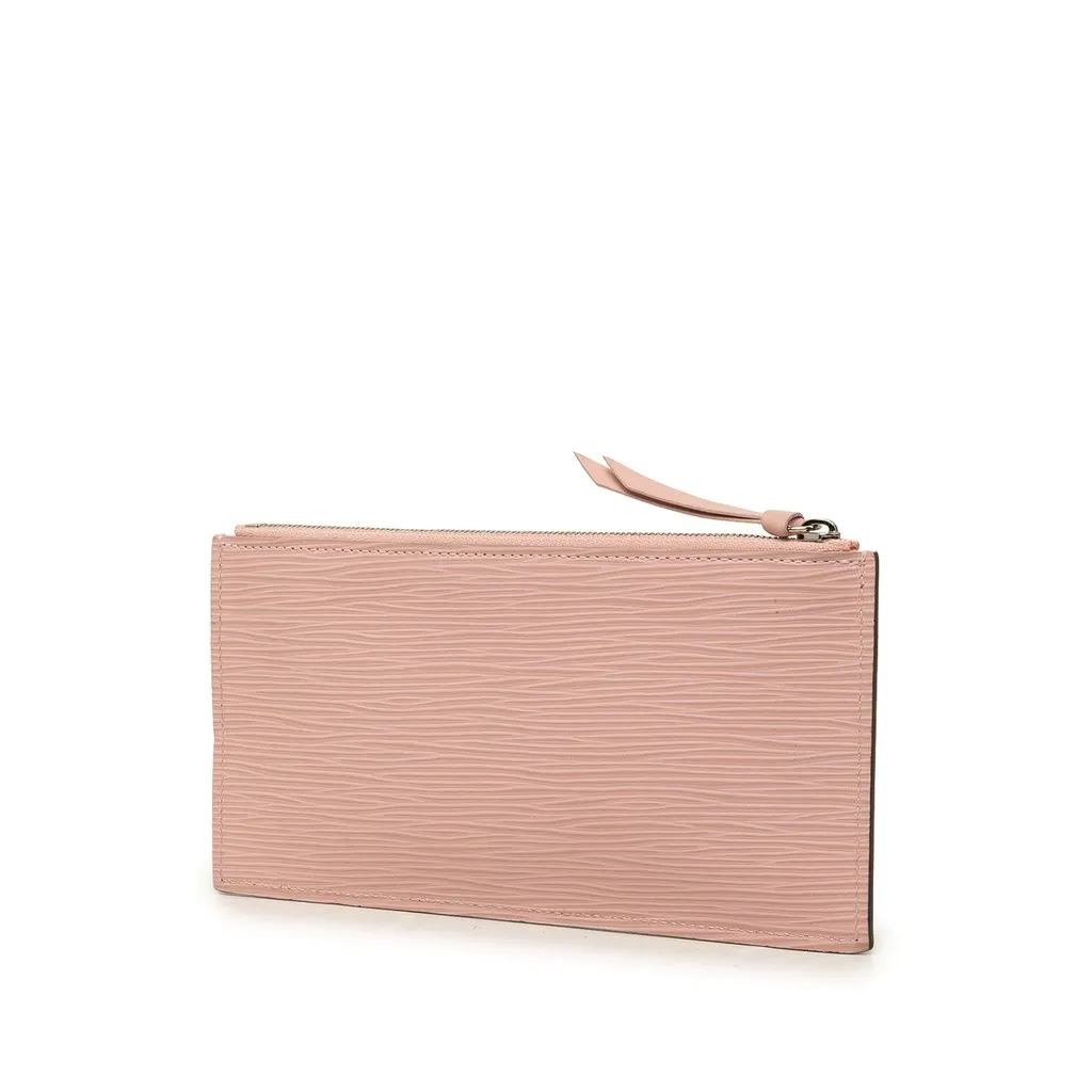 Louis Vuitton Epi Felicie Insert Zip Pouch Pink Leather Very good - Back View