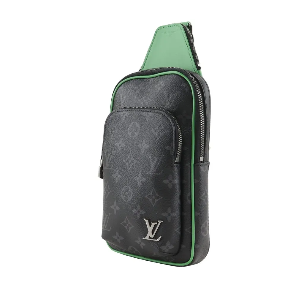 Louis Vuitton Monogram Eclipse Avenue Slingbag PM Black Very good - Inside View