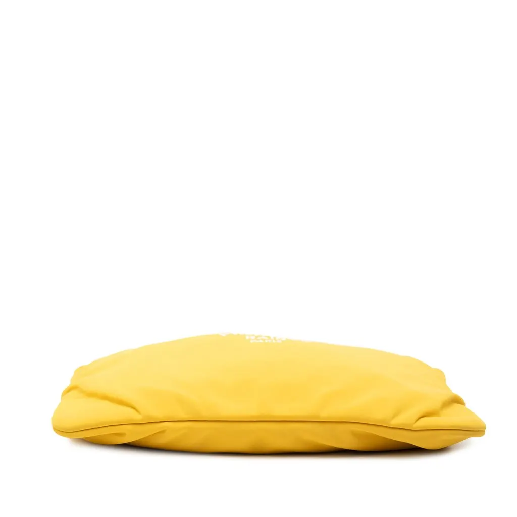 Hermès Medium Neoprene Neobain Case Yellow Polyester Very good - Inside View