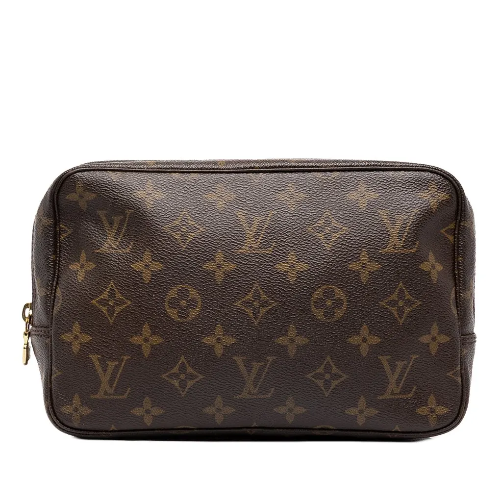 Louis Vuitton Monogram Trousse Toilette 23 Brown Canvas Very good - Front View