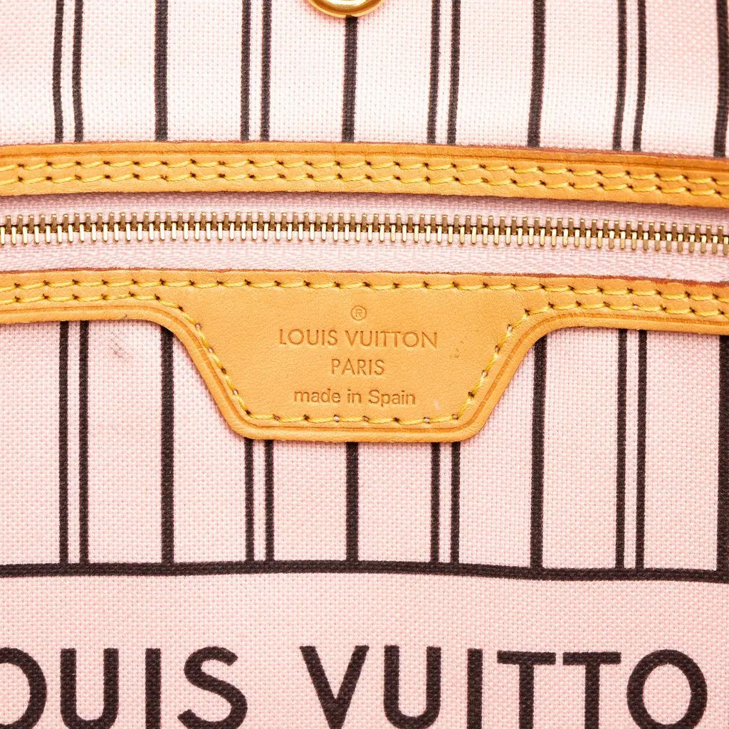 Louis Vuitton Monogram Neverfull MM Brown Canvas Good - Box View