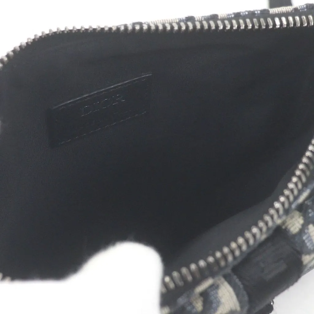 Dior Mini Oblique Canvas and Mesh Dior 8 Messenger Bag Blue Very good - Box View