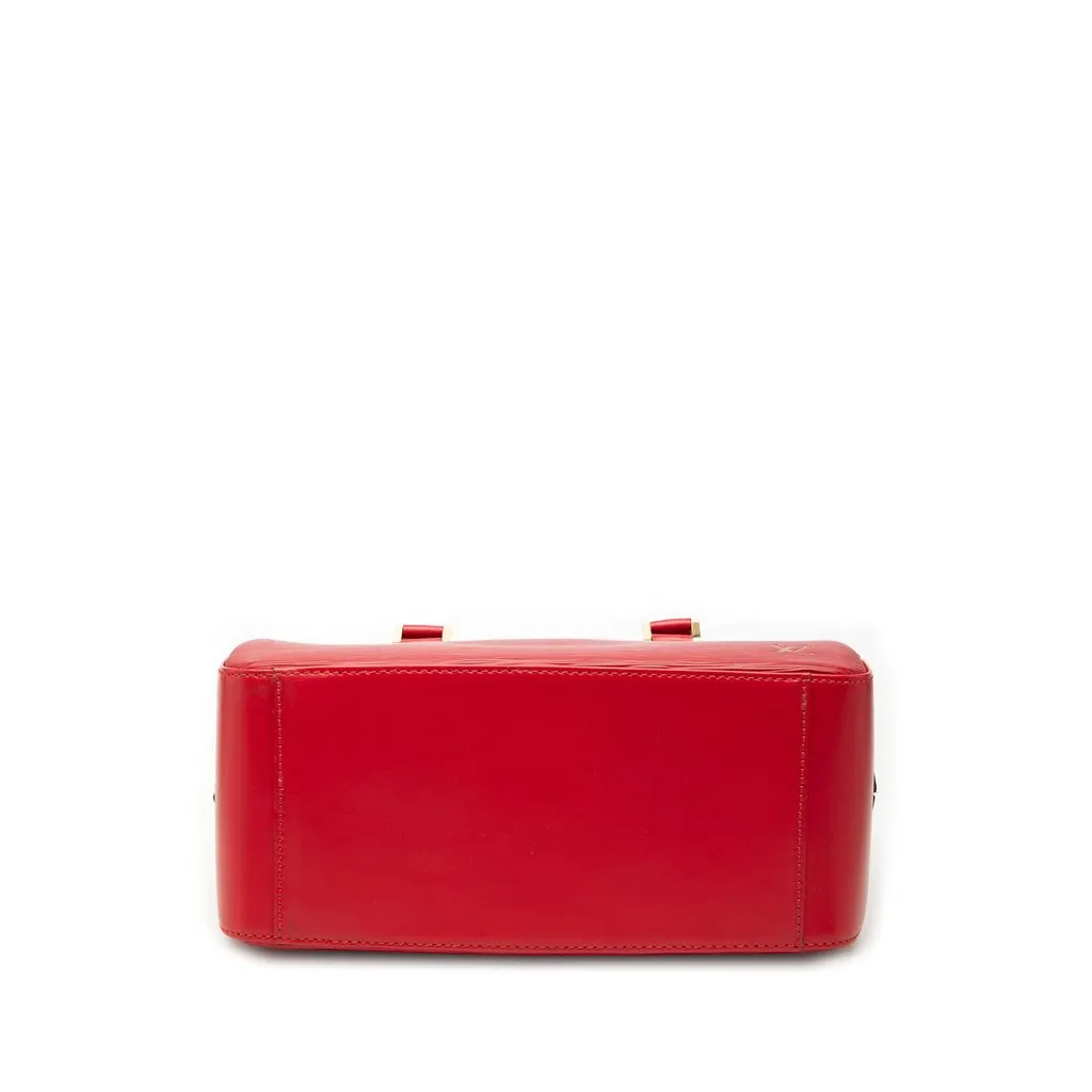 Louis Vuitton Epi Sablons Red Leather Very good - Inside View