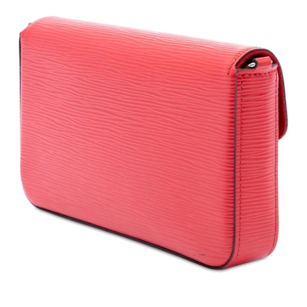 Louis Vuitton Epi Pochette Felicie Red Leather Very good - Back View
