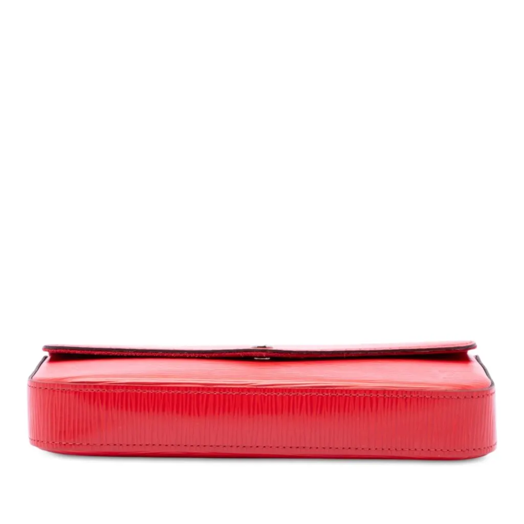 Louis Vuitton Epi Pochette Felicie Red Leather Very good - Inside View