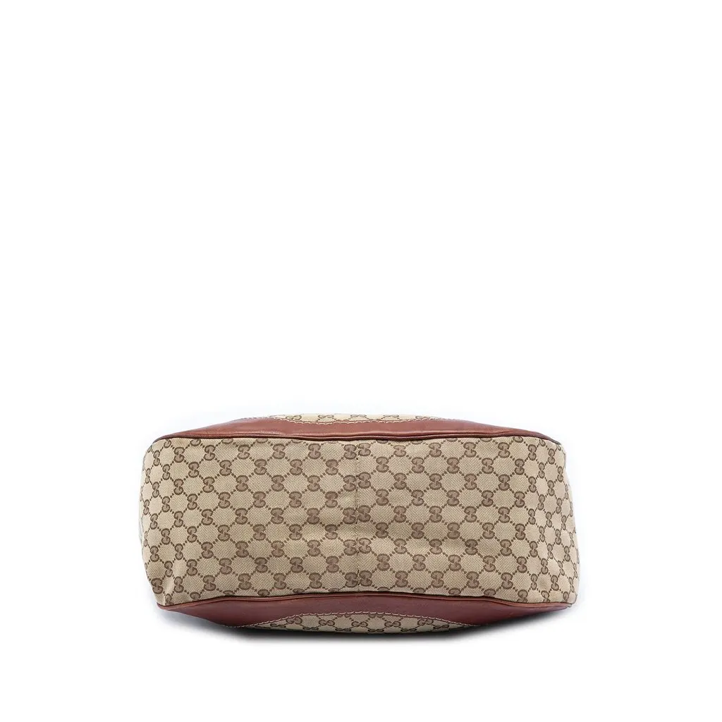 Gucci GG Canvas Charlotte Tote Beige Very good - Inside View