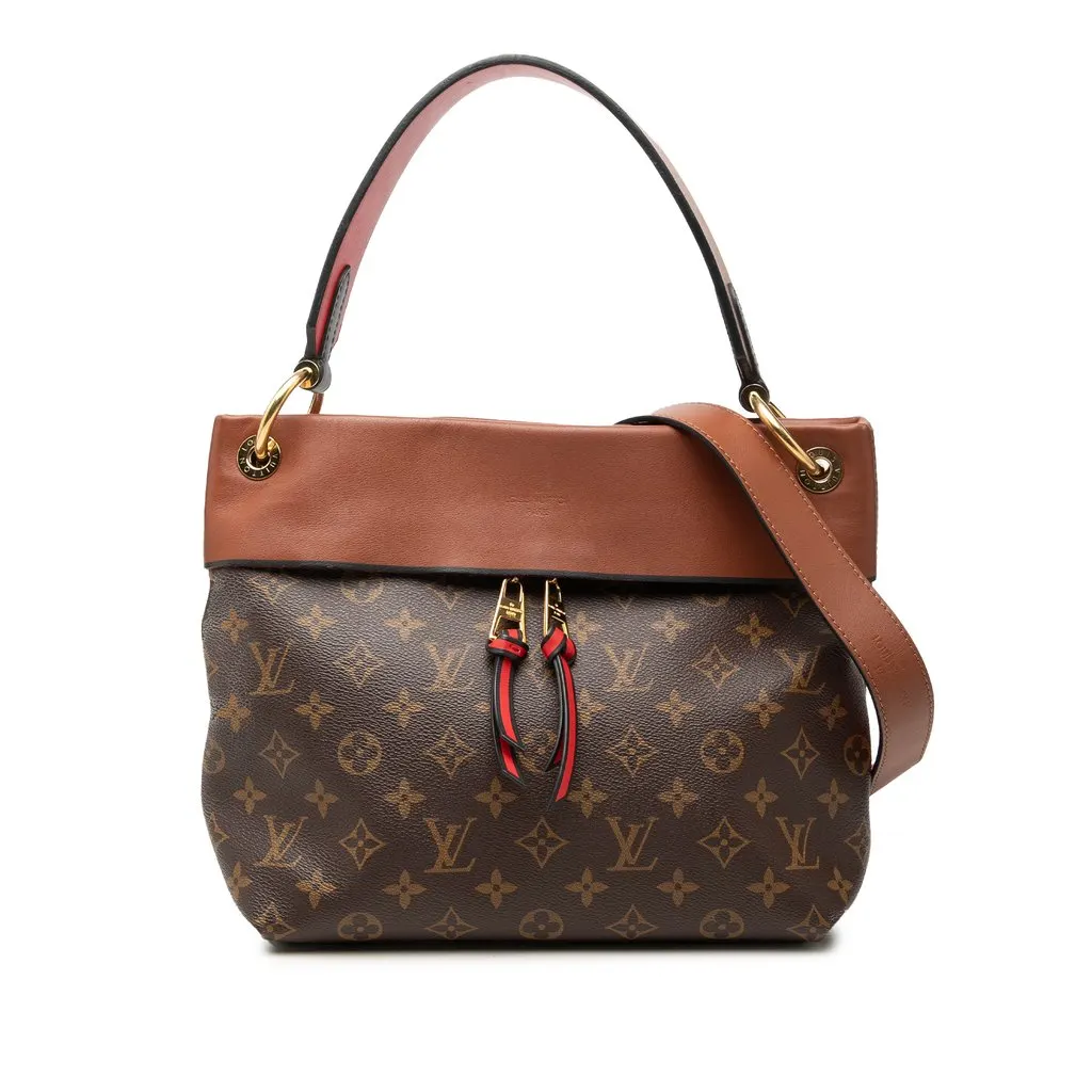 Louis Vuitton Monogram Tuileries Besace Brown Very good - Front View