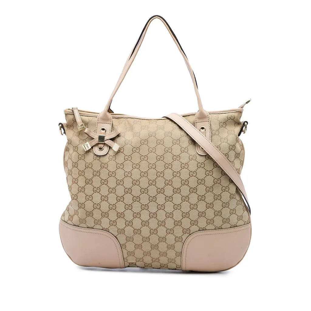 Gucci صغيرة GG قماش Princy حقيبة هوبو