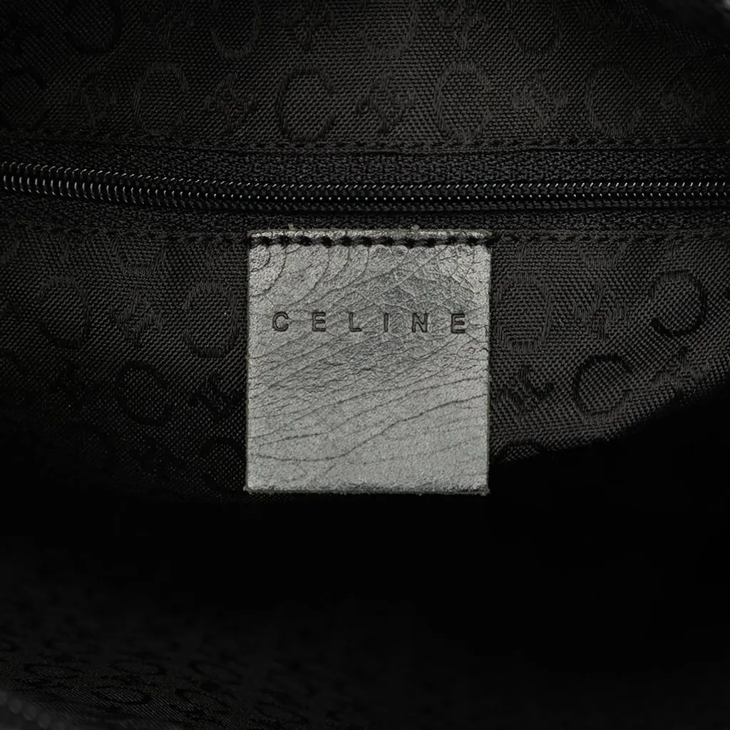 Celine Grained Leather Crossbody Black Leather Good - Box View