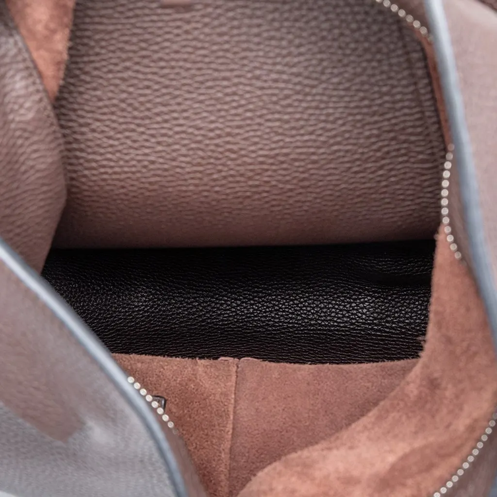Loewe Leather Anton Sling Bag Brown Leather Good - Model View