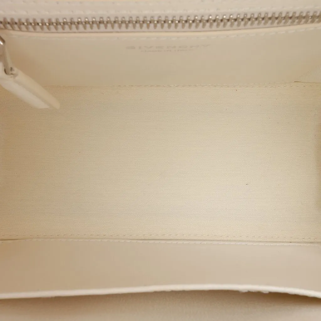 Givenchy Mini Calfskin 4G Antigona Lock Satchel White Leather Very good - Model View