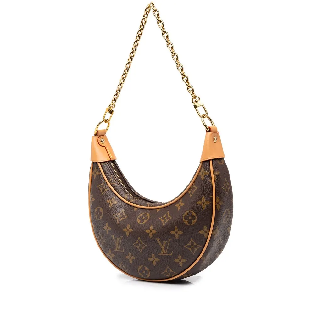 Louis Vuitton Monogram Loop Brown Canvas Good - Back View