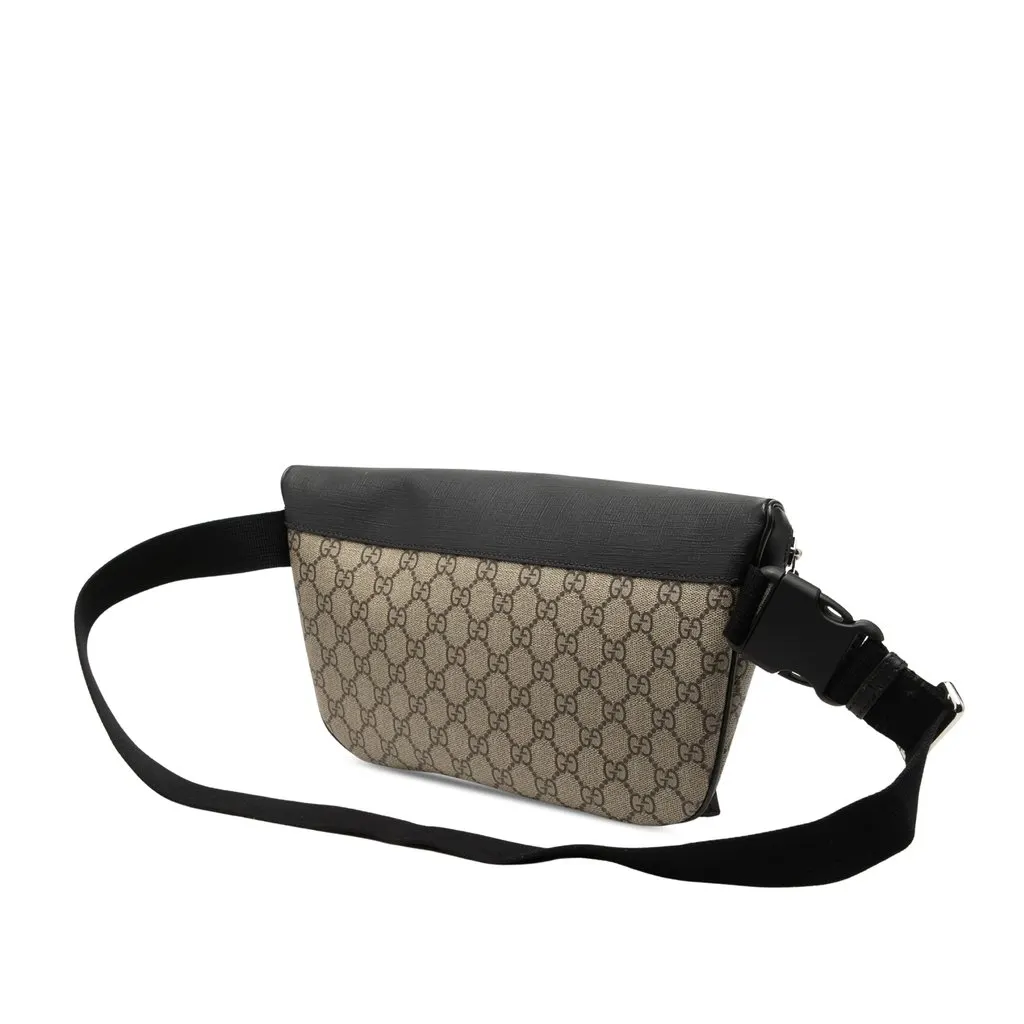 Gucci Large GG Supreme Eden Belt Bag Beige Very good - Back View