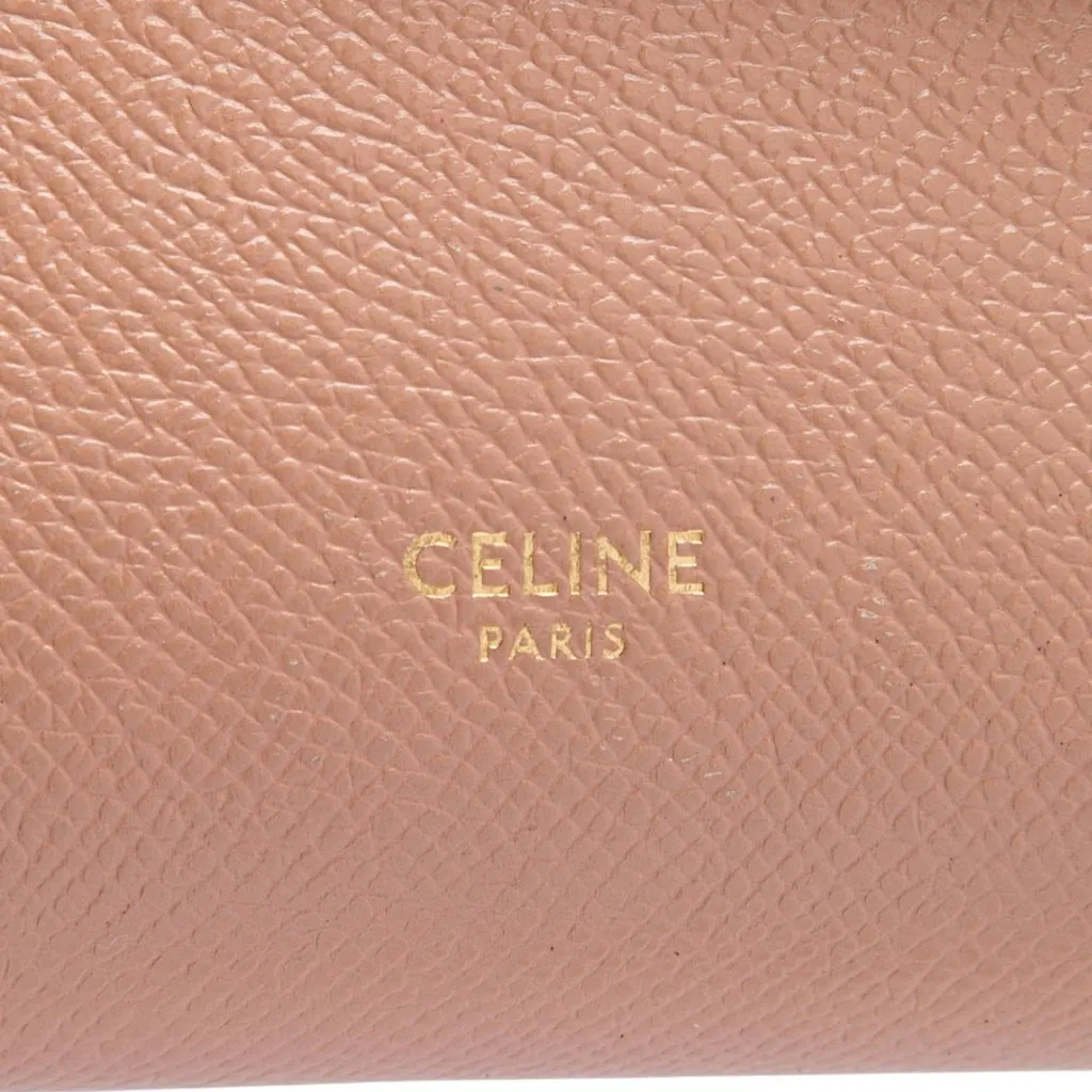 Celine Pico Grained Calfskin Belt Bag Brown Leather Very good - Box View