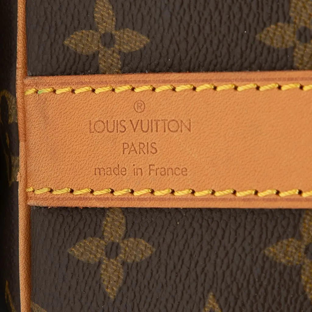Louis Vuitton Monogram Keepall Bandouliere 55 Brown Very good - Box View