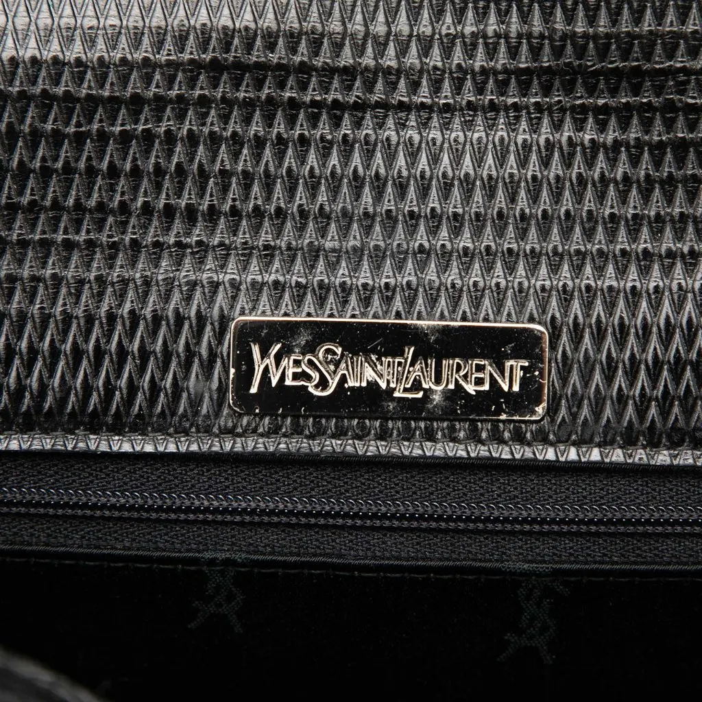 Saint Laurent Leather Shoulder Bag Black Leather Good - Box View
