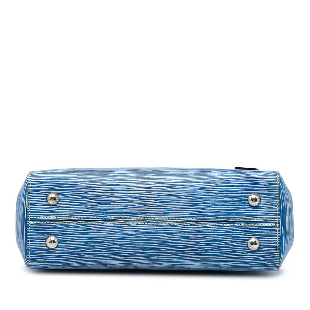 Louis Vuitton Epi Denim Cluny MM Blue Leather Good - Inside View