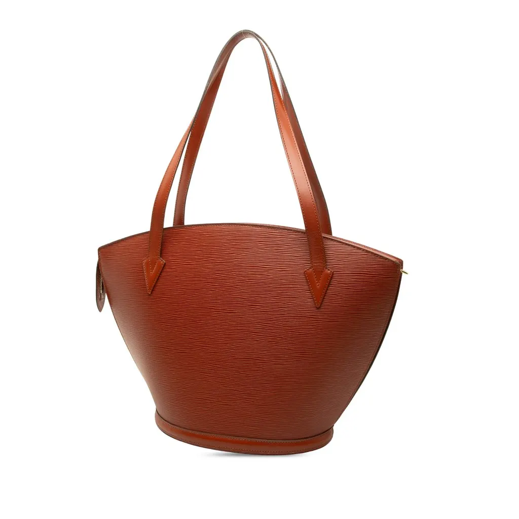 Louis Vuitton Epi Saint Jacques GM Long Strap Brown Leather Good - Back View