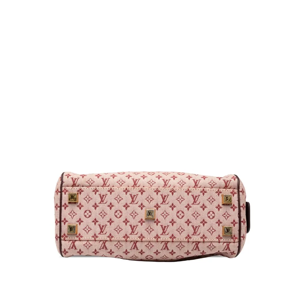 Louis Vuitton Monogram Mini Lin Josephine PM Red Canvas Good - Inside View