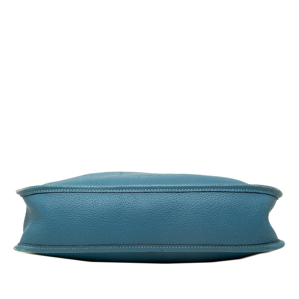 Hermès Clemence Evelyne I 29 Blue Leather Very good - Inside View