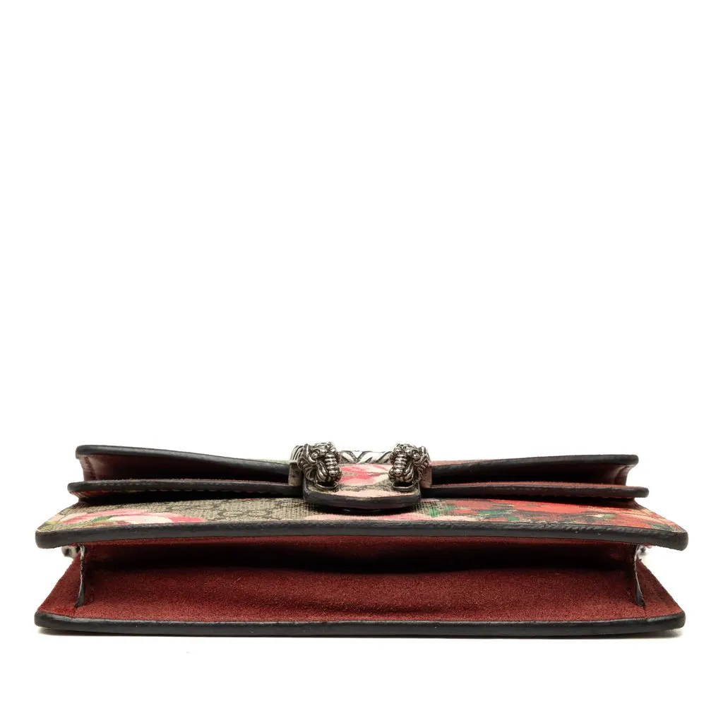 Gucci Mini GG Supreme Blooms Dionysus Crossbody Beige Very good - Inside View