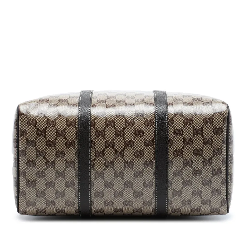 Gucci Medium GG Crystal Joy Boston Bag Beige Very good - Inside View