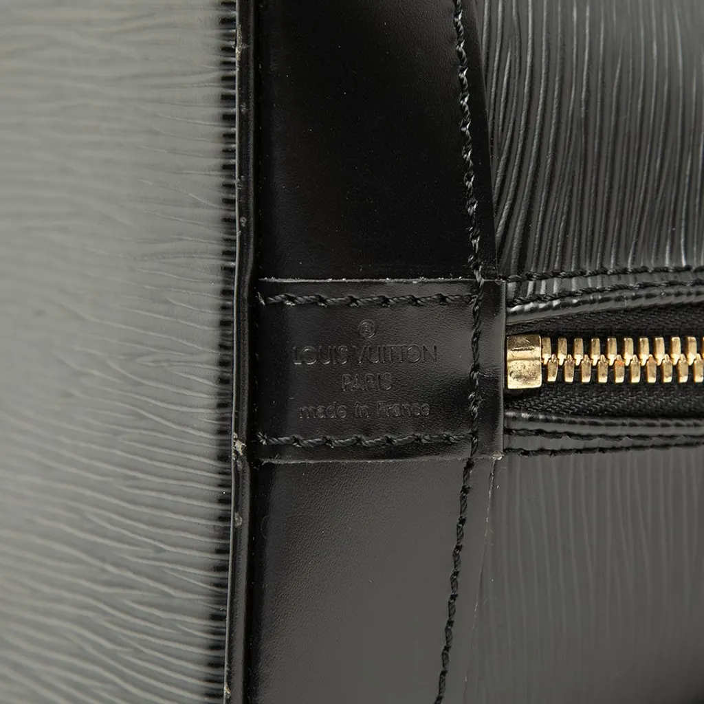 Louis Vuitton Epi Alma PM Black Leather Very good - Box View