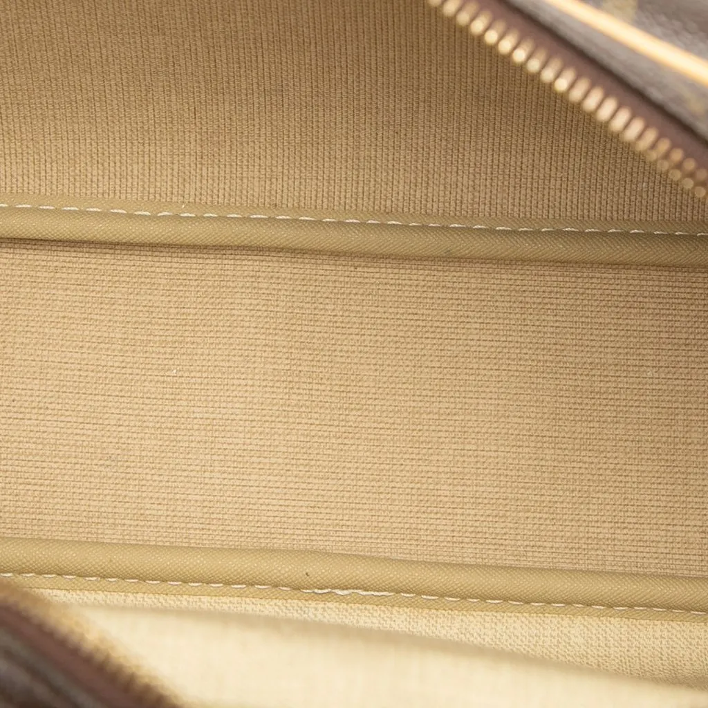 Louis Vuitton Monogram Reporter PM Brown Very good - Model View