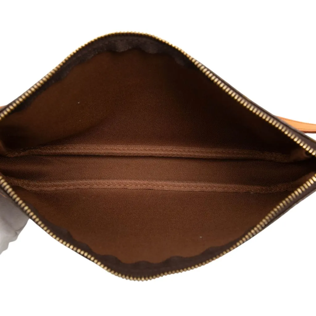 Louis Vuitton Stephen Sprouse Monogram Graffiti Pochette Accessoires Brown Very good - Model View