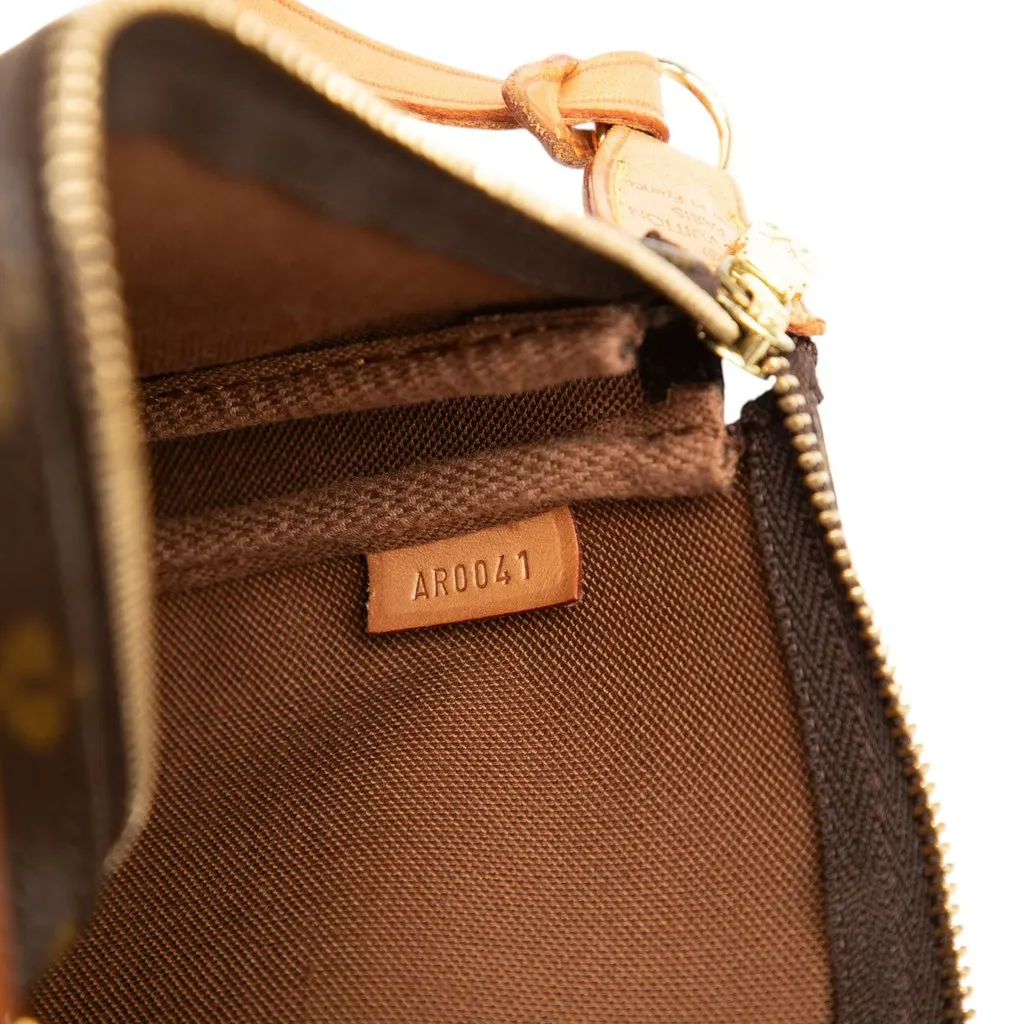 Louis Vuitton Stephen Sprouse Monogram Graffiti Pochette Accessoires Brown Very good - Box View