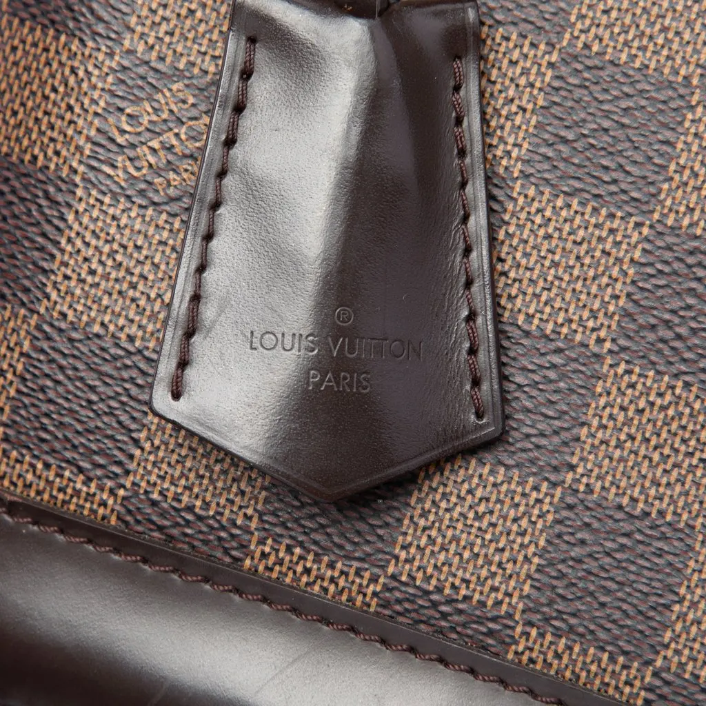 Louis Vuitton Damier Ebene Alma BB Brown Very good - Box View