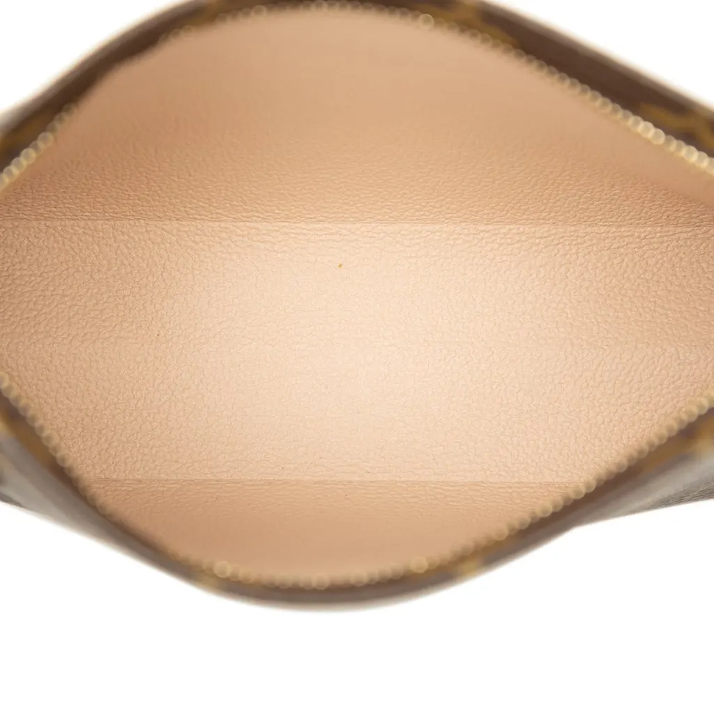 Louis Vuitton Monogram Toiletry Pouch 19 Brown Very good - Model View