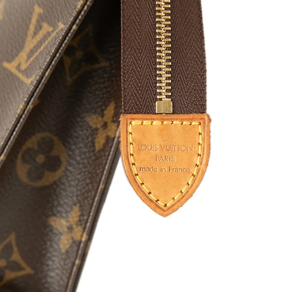 Louis Vuitton Monogram Toiletry Pouch 19 Brown Very good - Box View