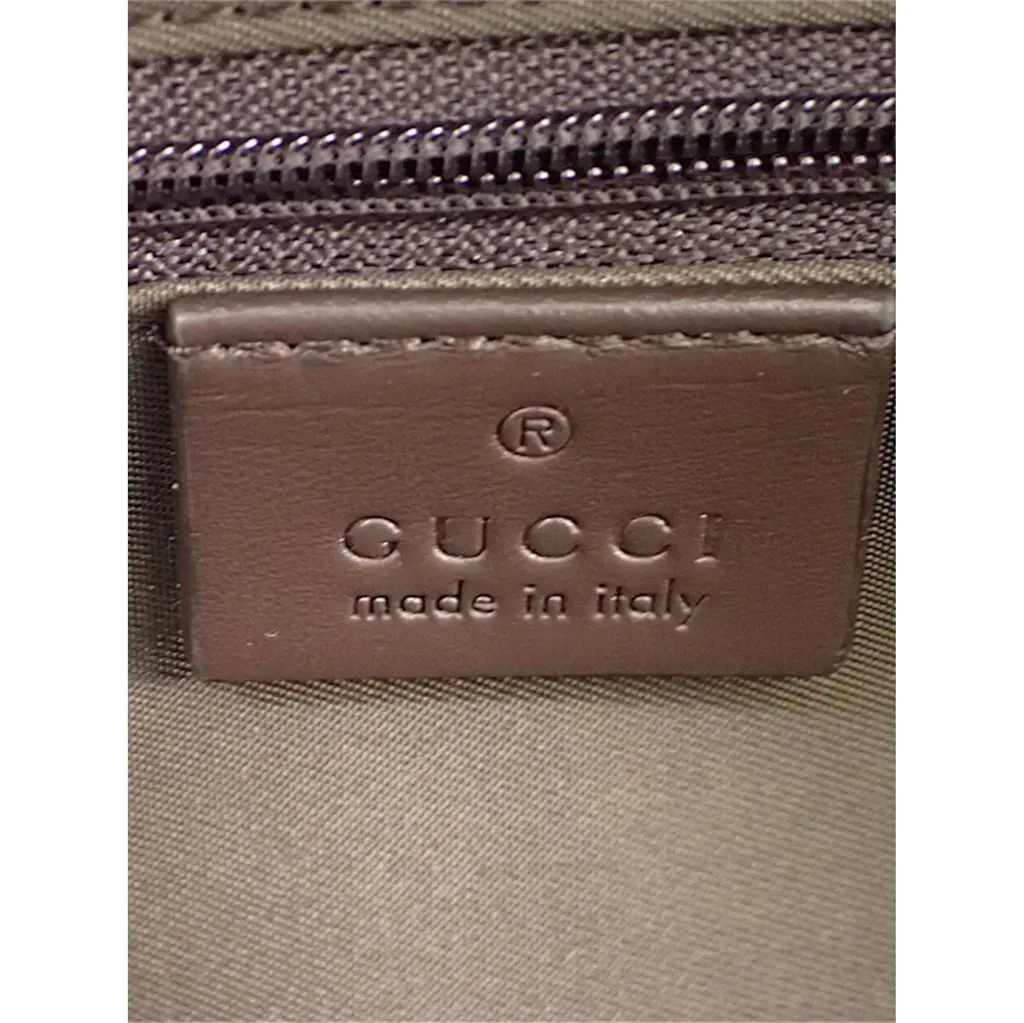Gucci Childrens GG Supreme Web Dog Backpack Beige Canvas Never worn - Box View