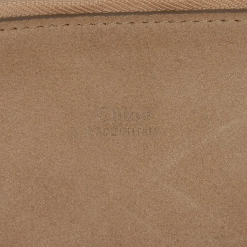 Chloé Medium Calfskin and Suede Faye Crossbody Blue Leather Very good - Box View