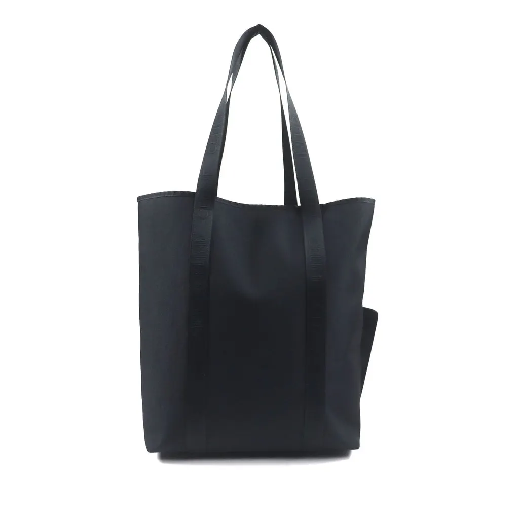 Celine Nylon Trekking Vertical Cabas Tote Black Very good - Back View