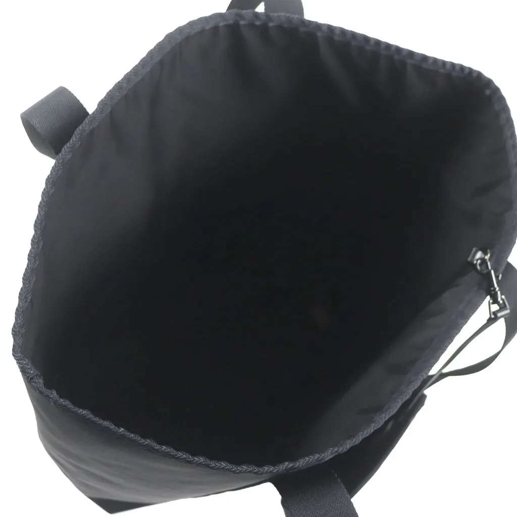 Celine Nylon Trekking Vertical Cabas Tote Black Very good - Model View