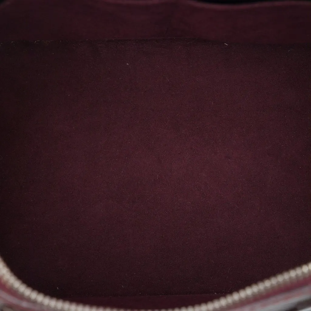 Louis Vuitton Electric Epi Alma PM Purple Leather Good - Model View