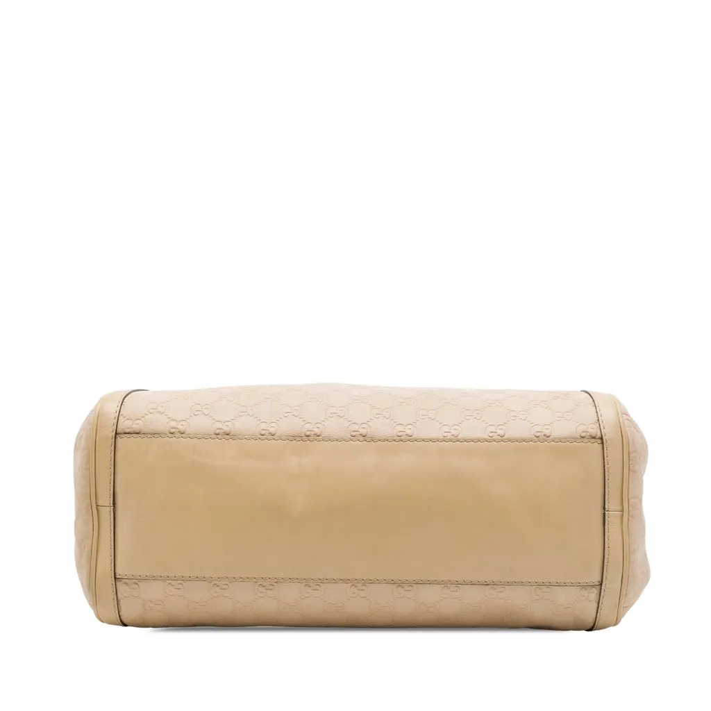 Gucci Guccissima Scarlett Shoulder Bag Beige Leather Very good - Inside View
