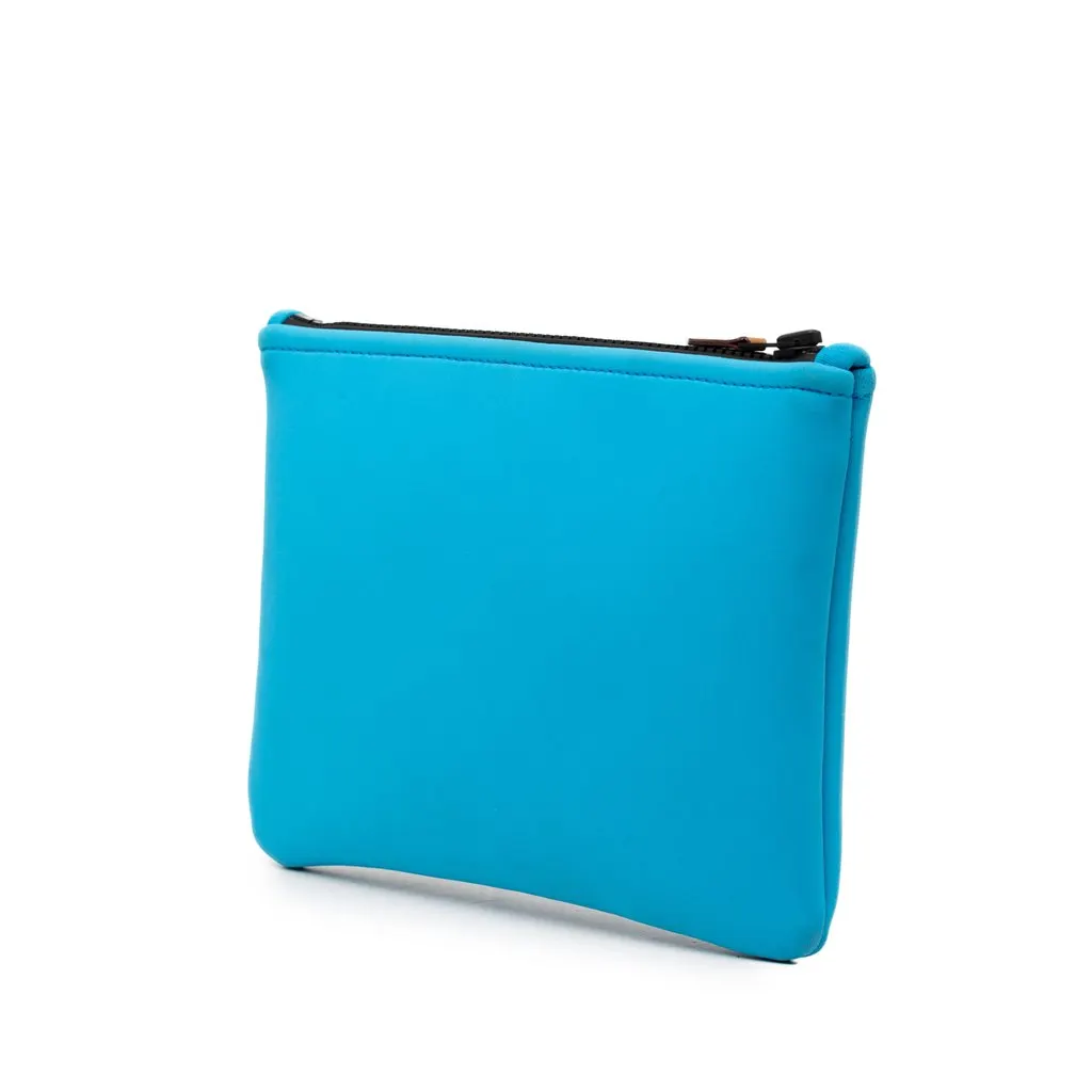 Hermès Small Perforated Nylon Neobain Poulpe Fiction Case Blue Very good - Back View