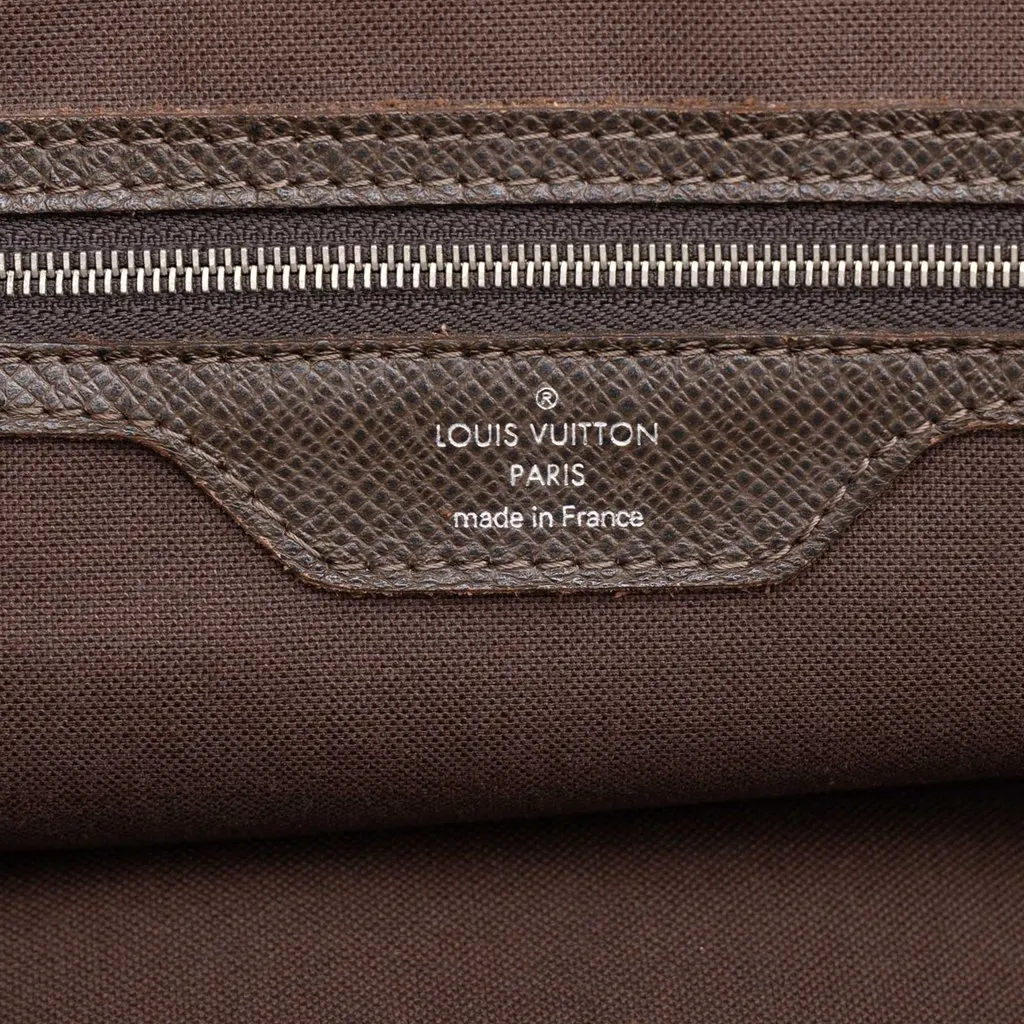 Louis Vuitton Taiga Igor Briefcase Brown Leather Very good - Box View