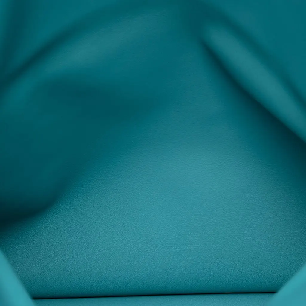 Hermès Evercolor Pliplat Clutch Blue Leather Very good - Model View