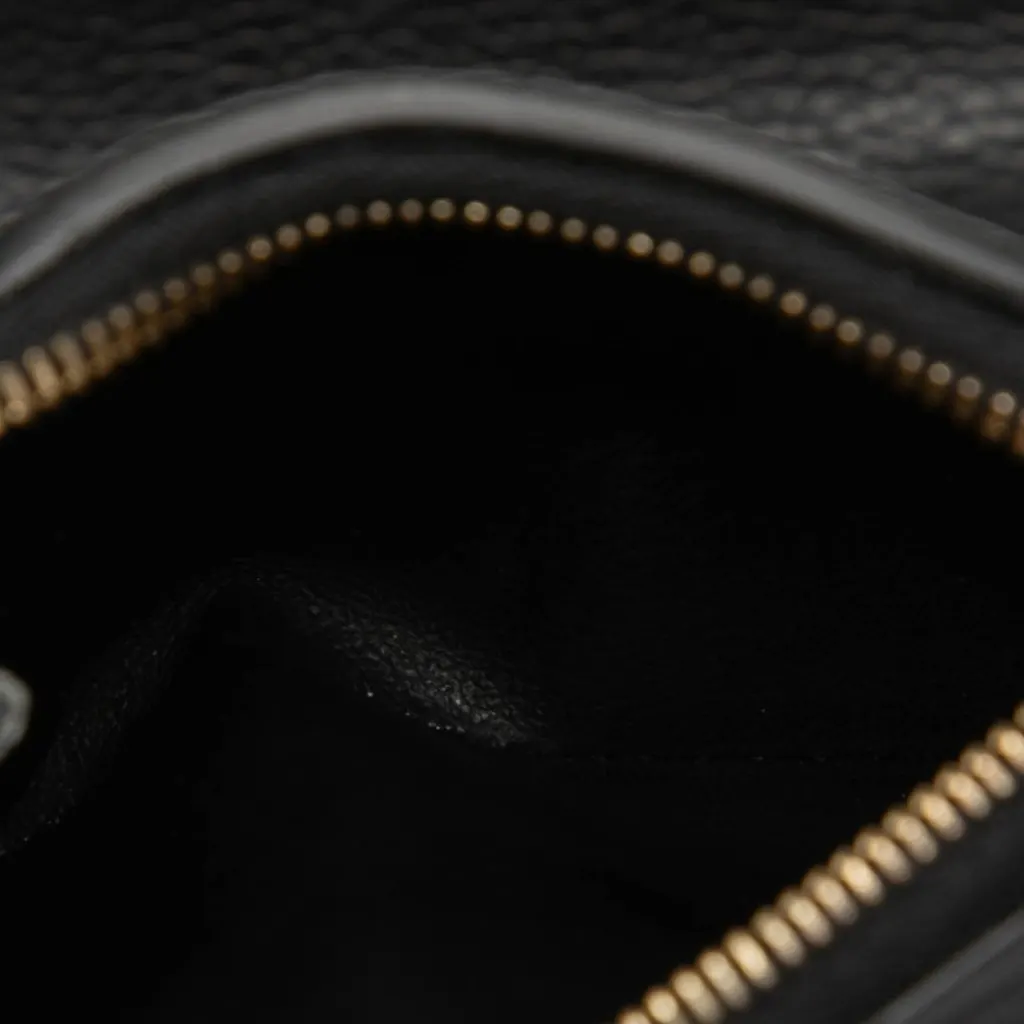Louis Vuitton Monogram Empreinte Victorine Wallet Black Leather Very good - Box View