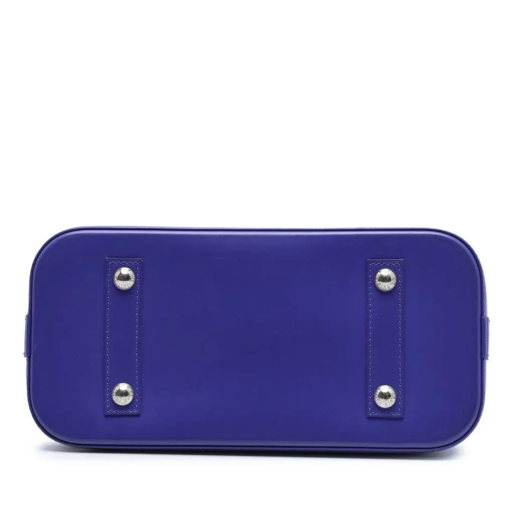 Louis Vuitton Epi Alma PM Purple Leather Good - Inside View