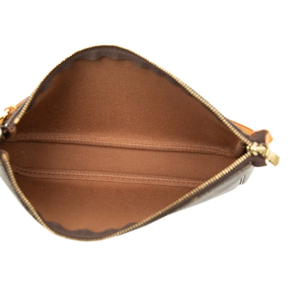 Louis Vuitton Monogram Pochette Accessoires Brown Very good - Model View