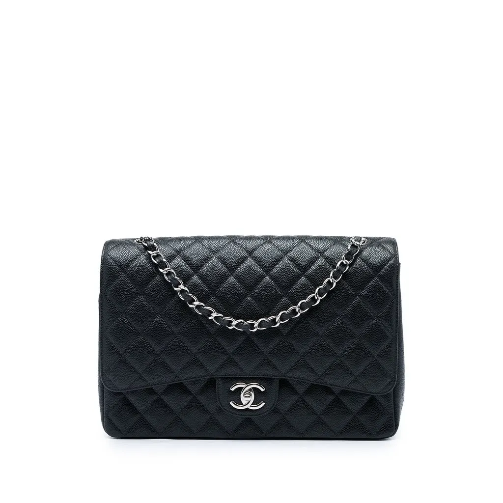 Chanel Maxi Classic Caviar Double Flap