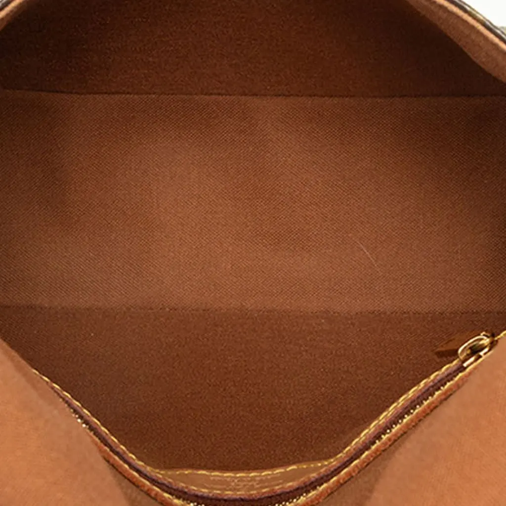 Louis Vuitton Monogram Mini Looping Brown Canvas Good - Model View