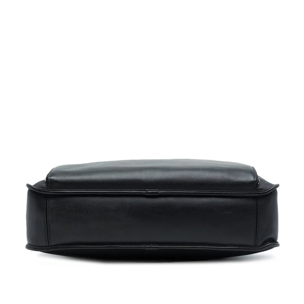 Loewe Leather Anagram Briefcase Black Leather Very good - Inside View